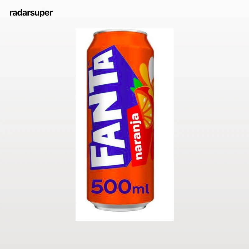 Refresco fanta naranja 500ml