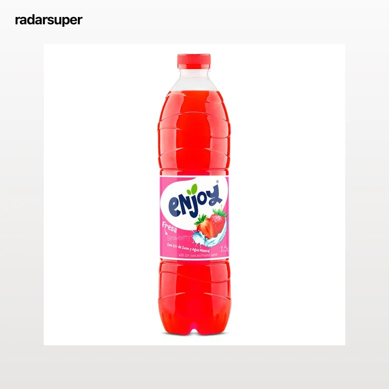 Refresco de fresa sin gas Enjoy 1.5 L