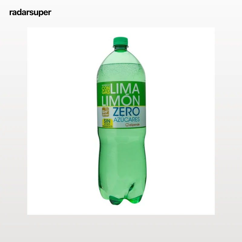 Refresco lima-limón Alipende botella 2l zero