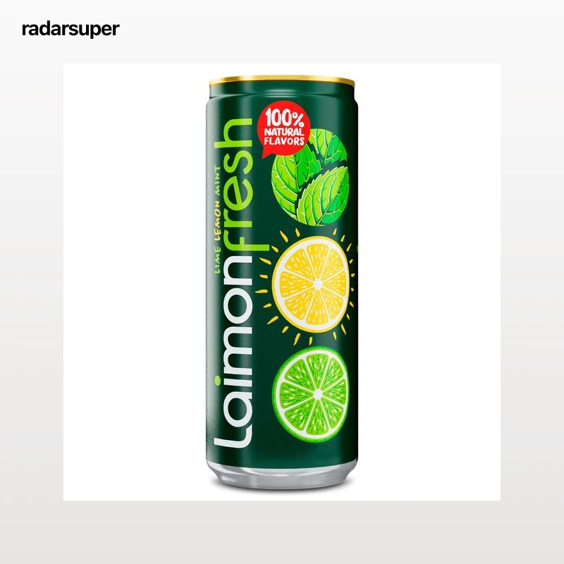 Refresco de lima limón con menta Laimon fresh 330 ml
