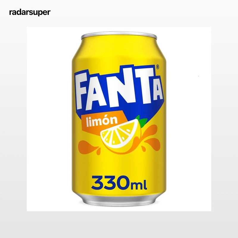 Refresco limón Fanta lata 33cl