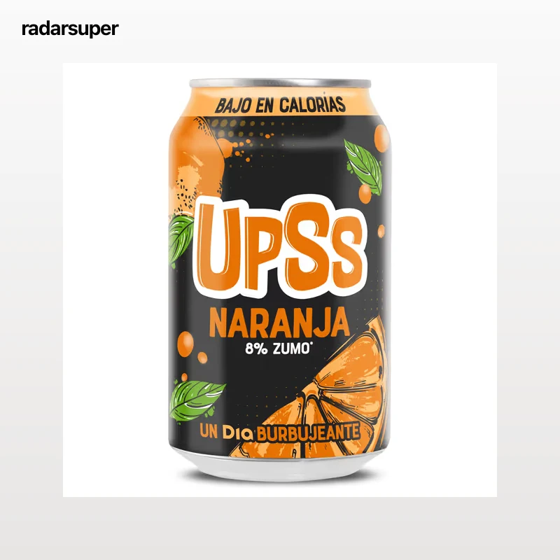 Refresco de naranja Dia Upss 330 ml