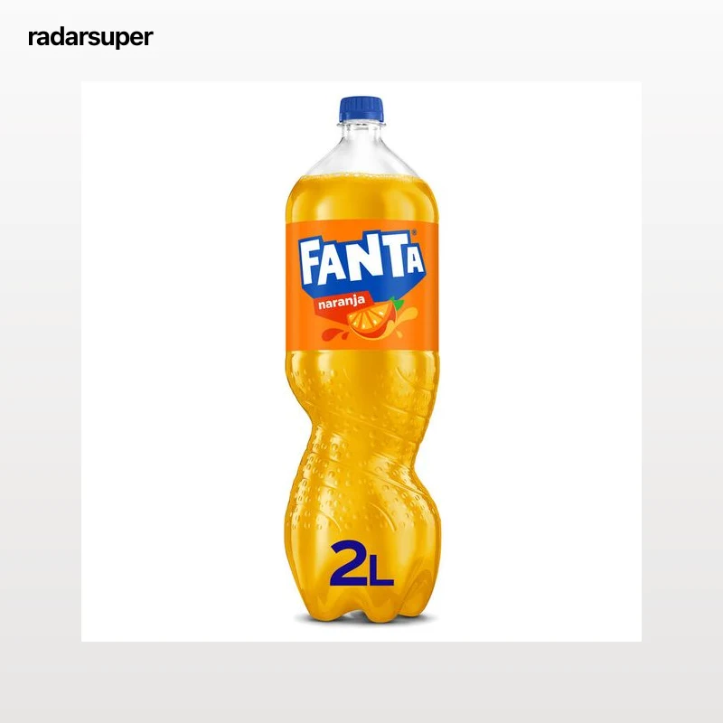 Refresco naranja Fanta botella 2l