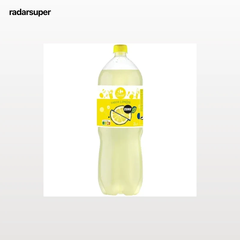 Refresco sabor limón Zero Carrefour Classic' botella 2 l.