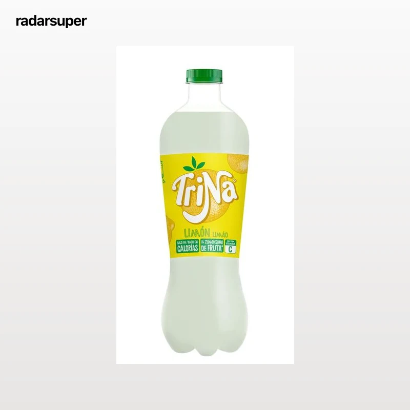 Refresco sin gas limón Trina botella 1,5l
