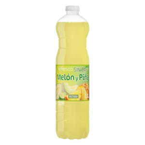 Refresco sin gas de melón y piña