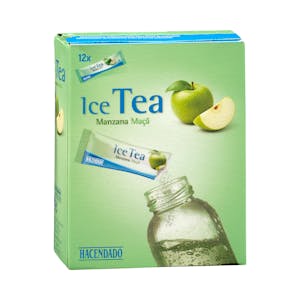 Refresco té soluble manzana