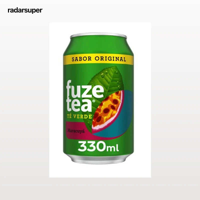 Refresco de té verde Maracuyá Fuze tea 33cl Lata