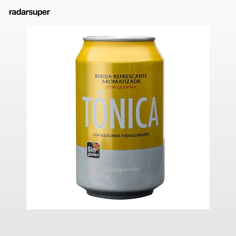Refresco tónica Alipende lata 33cl con quinina