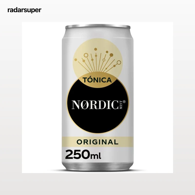 Refresco tónica Nordic Mist lata 25cl