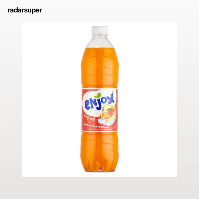 Refresco tropical sin gas Enjoy 1.5 L