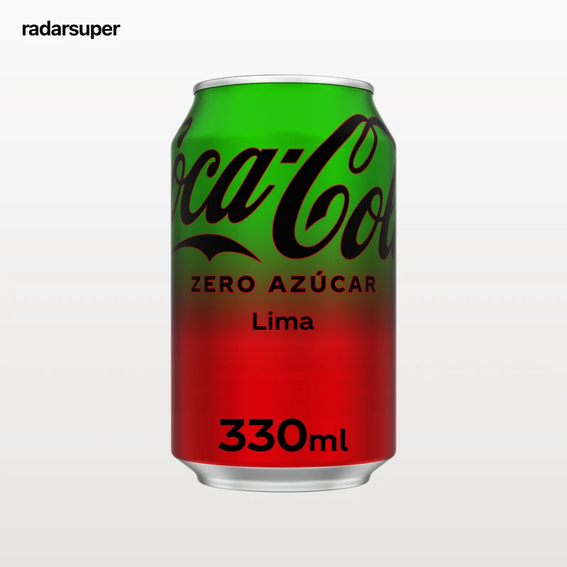 Refresco zero de lima y cola Coca Cola 33cl