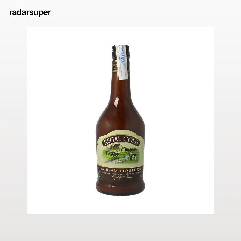 REGAL GOLD Crema de whisky REGAL GOLD botella de 70 cl.