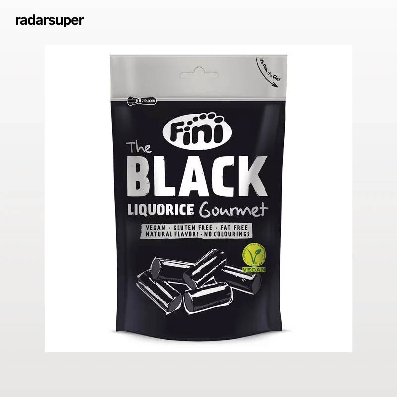 Regaliz negro gourmet Fini 180 g
