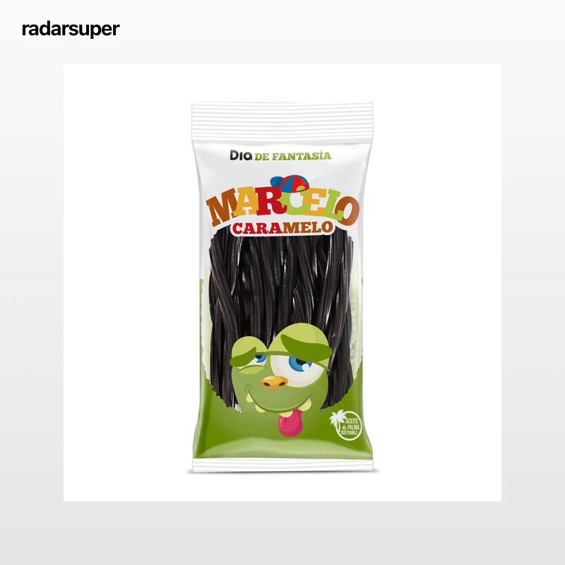 Regaliz negro torcidas Dia Marcelo Caramelo 225 g