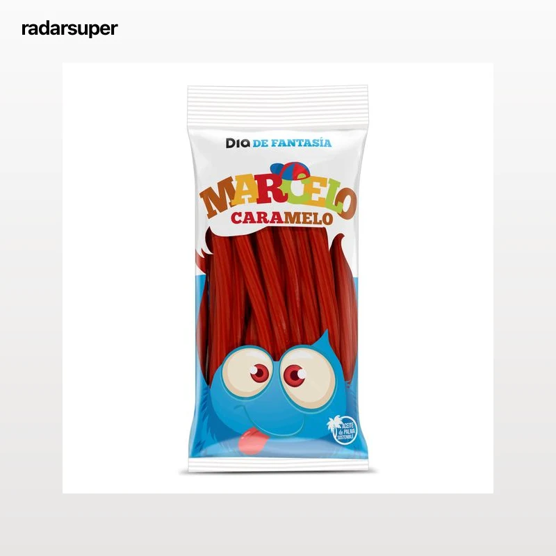 Regaliz rojo torcidas Dia Marcelo Caramelo 225 g