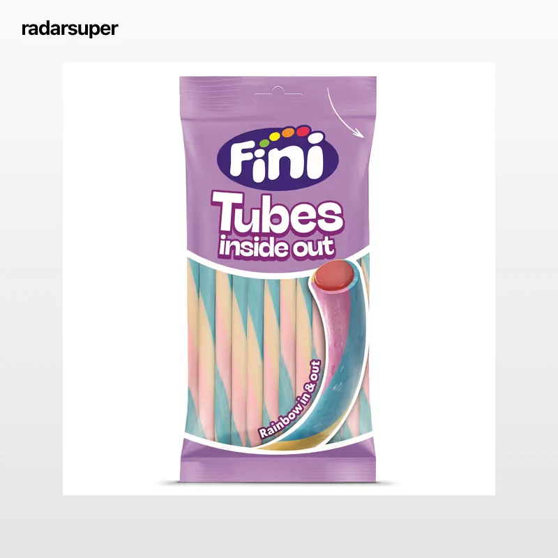 Regaliz tubes inside out Fini 125 g