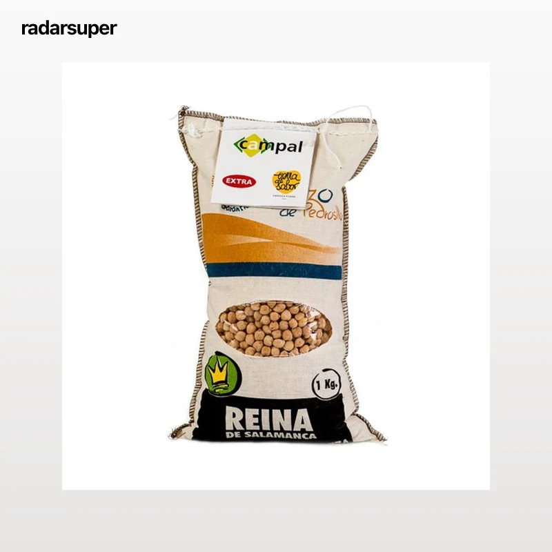 REINA DE SALAMANCA Garbanzos Pedrosillanos. Marca de Garantía Garbanzo de Pedrosillo REINA DE SALAMANCA 1 kg.