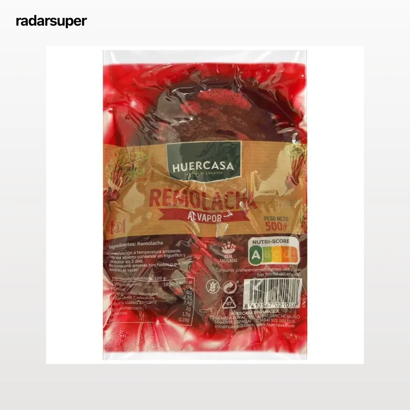 Remolacha cocida y pelada 500g