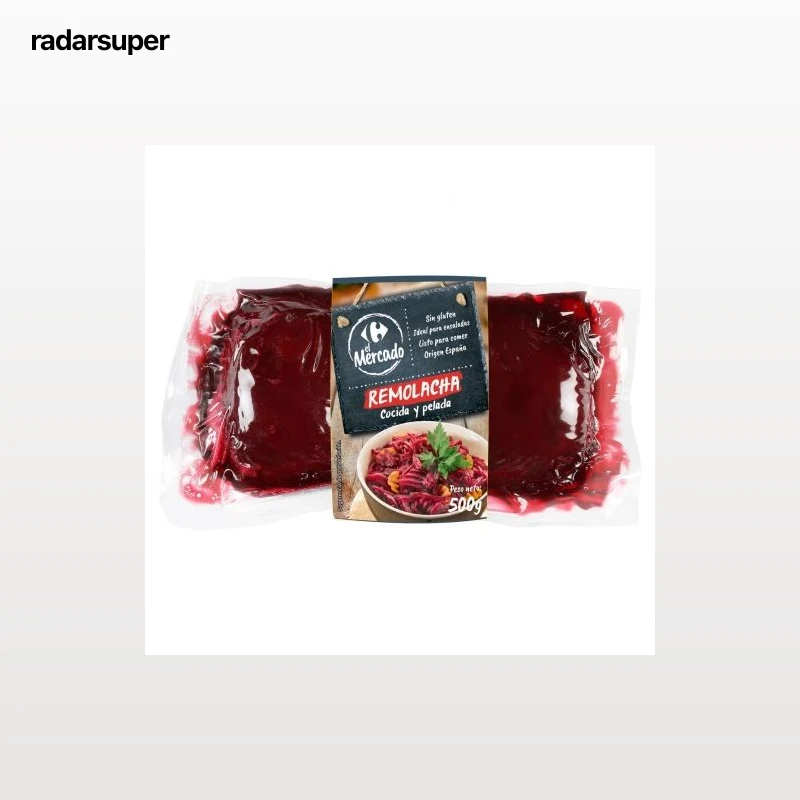 Remolacha cocida pelada Carrefour El Mercado 500 g