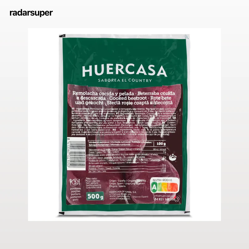 Remolacha cocida al vacío 500 g