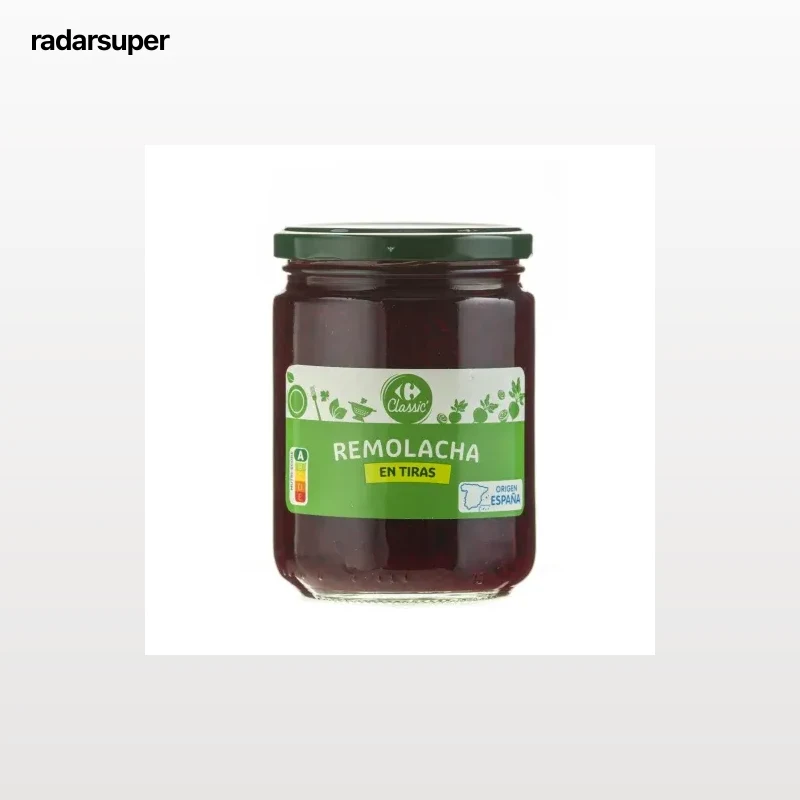 Remolacha en tiras Classic Carrefour 250 g.