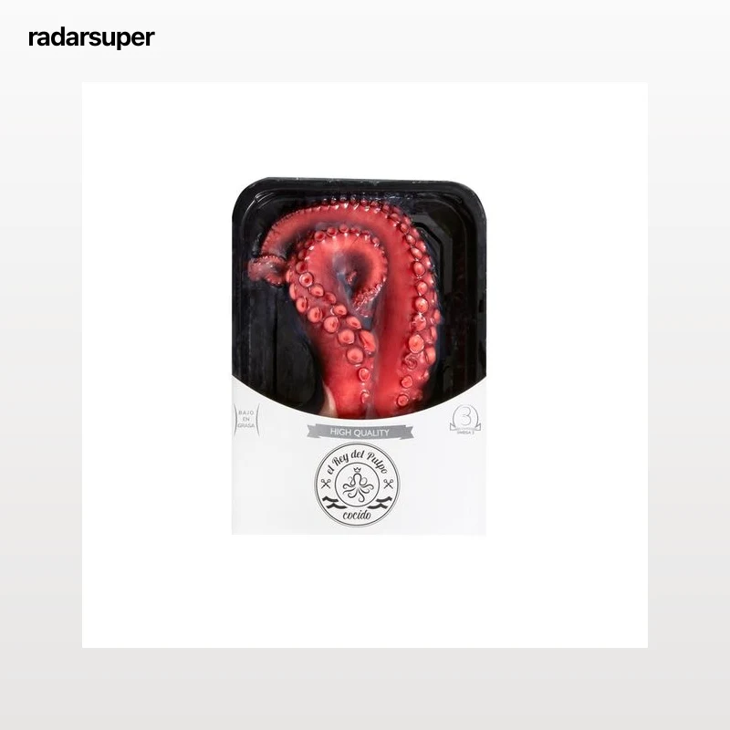 EL REY DEL PULPO Tentáculos de pulpo cocido refrigerado EL REY DEL PULPO 300 g.