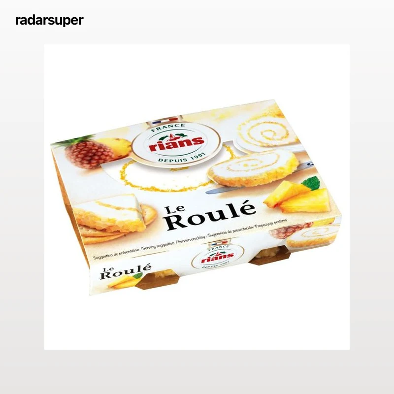 RIANS Queso le roulé con piña RIANS 125 g.