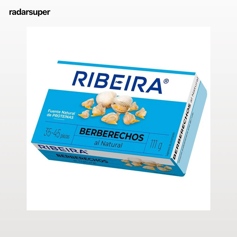 RIBEIRA Berberechos al natural 35/45 63g