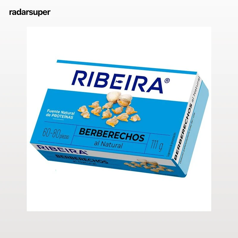 RIBEIRA Berberechos al natural 63 g.