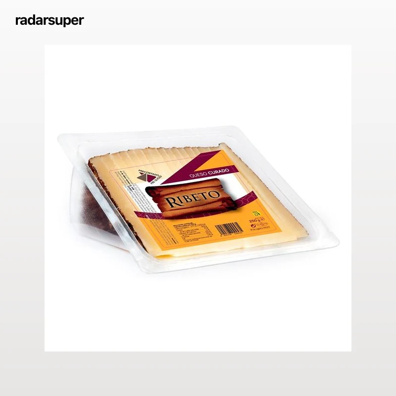 RIBETO Queso curado ya cortado 250 g.