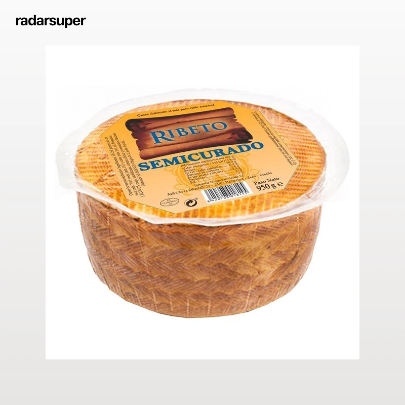 RIBETO Queso semicurado 950 g.