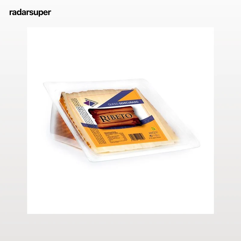 RIBETO Queso semicurado ya cortado 250 g.
