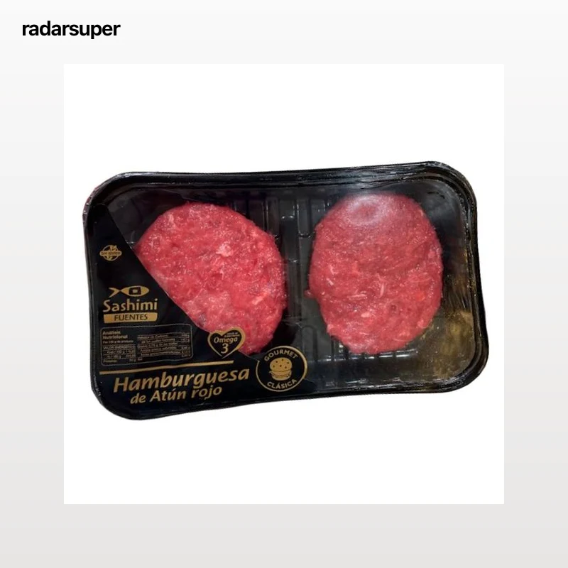 RICARDO FUENTES E HIJOS Hamburguesa de atún rojo 200g