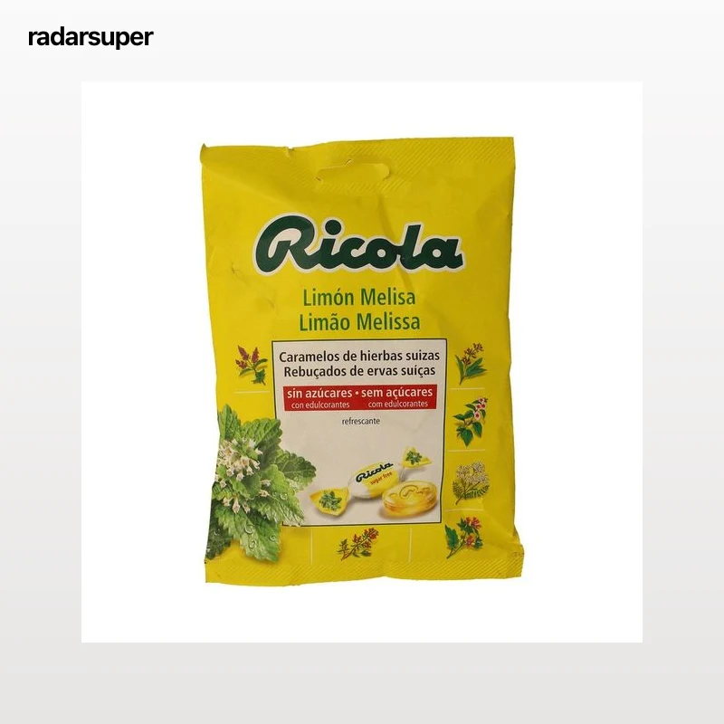 RICOLA Caramelos de limón melisa 70 g.