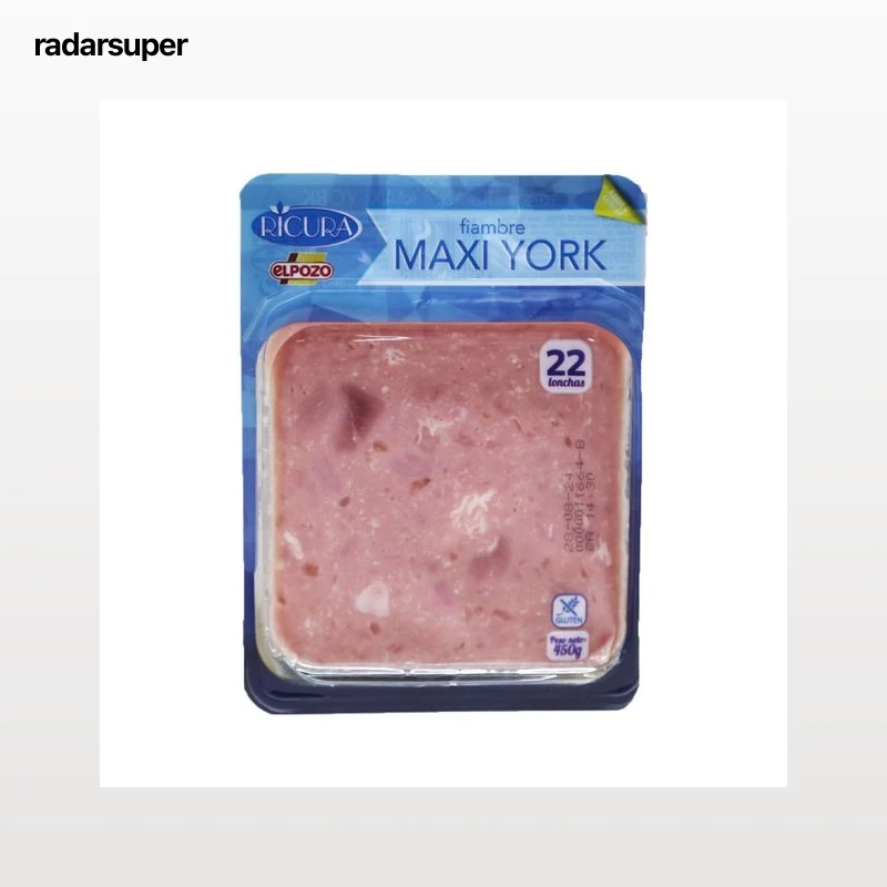 RICURA Lonchas de maxi york 450 g.