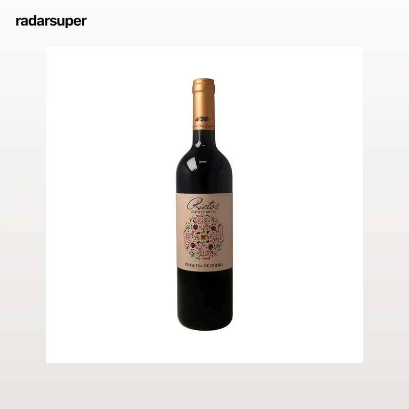 RIETOS  Vino tinto crianza con D.O. Ribera del Duero RIETOS botella de 75 cl.
