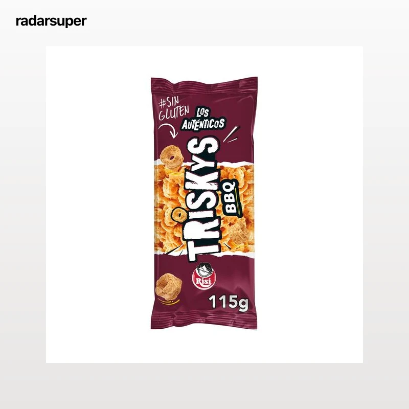 RISI Triskys con sabor a barbacoa 115 g.