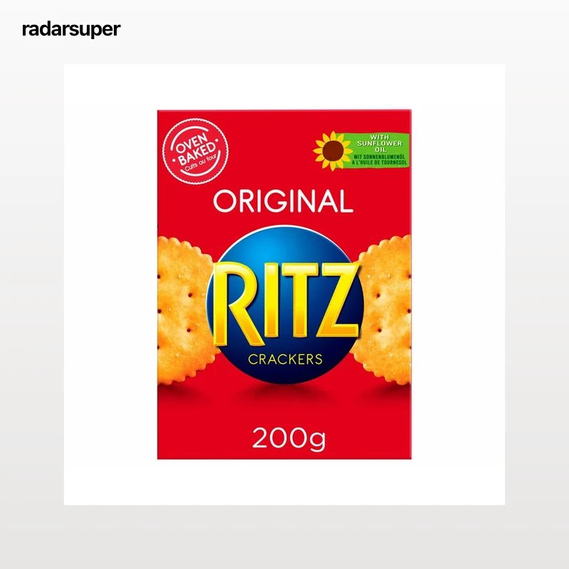 RITZ Galletas saladas caja de 200 g.