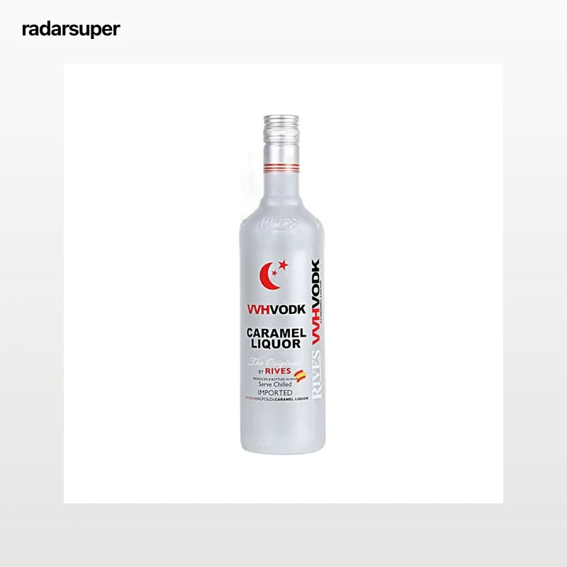 RIVES Vodka con sabor a caramelo botella de 70 cl.