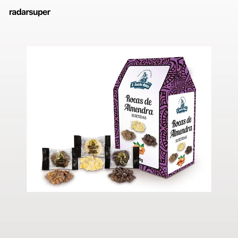 Rocas de almendra con sabor tradicional Sancho Melero 120 g