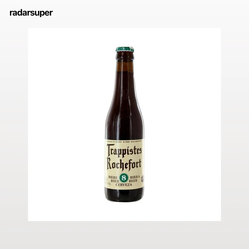 ROCHEFORT-8 Cerveza trapense belga botella 33 cl.