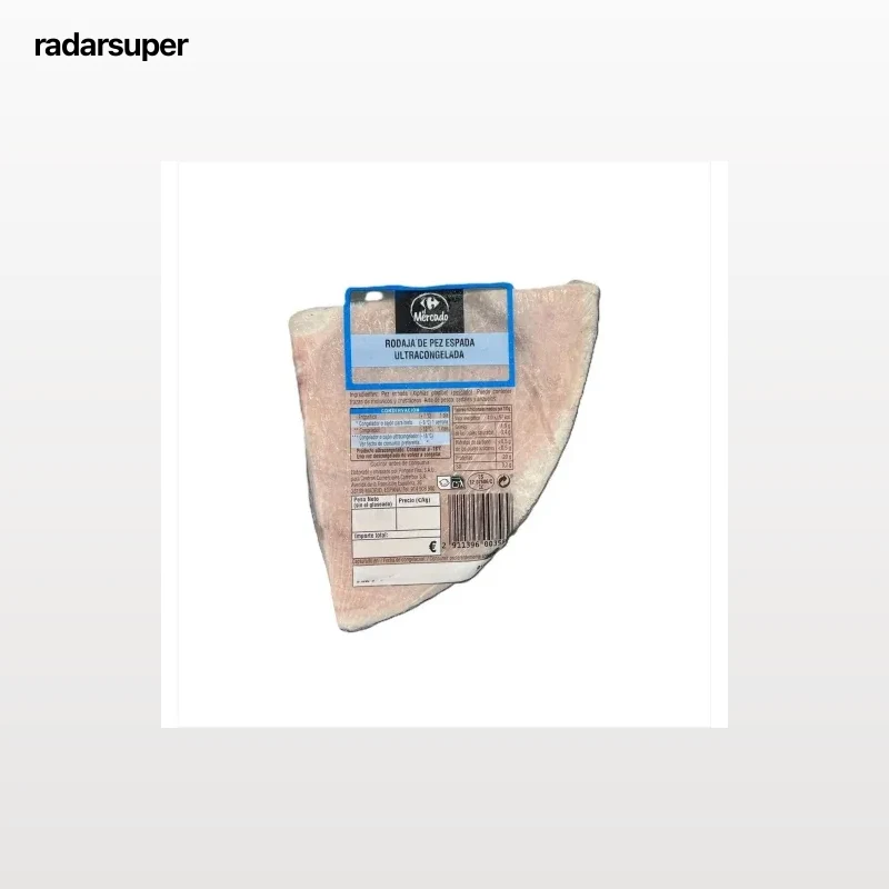 Rodaja de pez espada Carrefour El Mercado 350 g aprox
