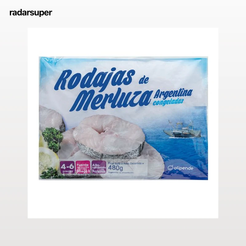 Rodajas merluza Alipende 480g