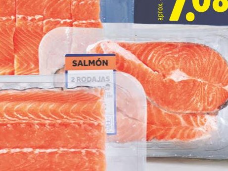 Rodajas de salmón