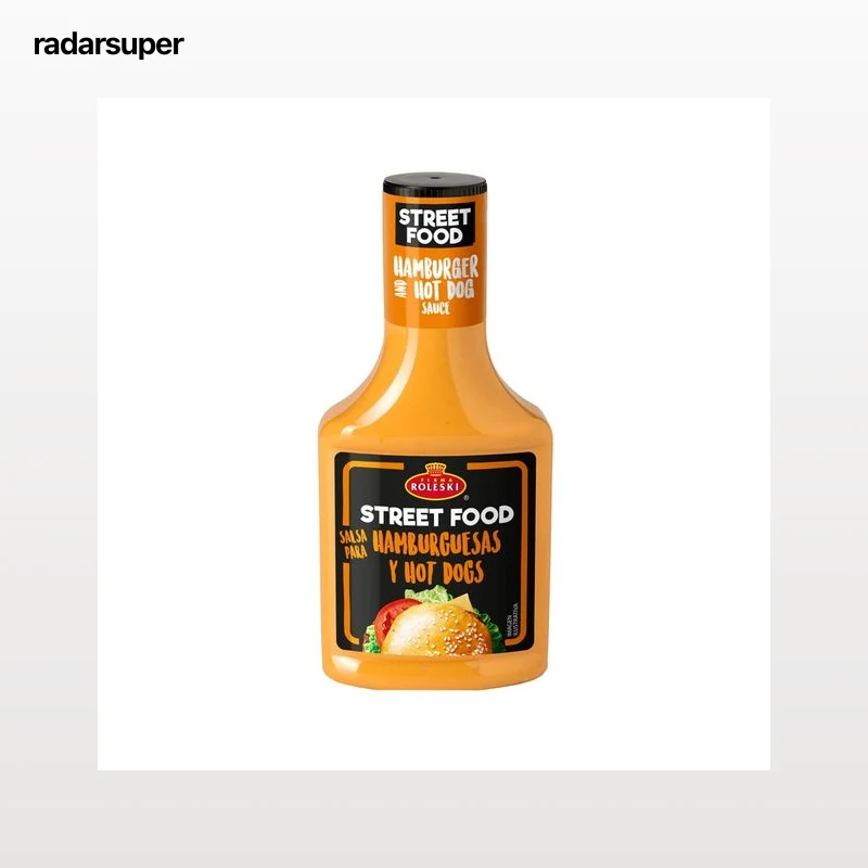 ROLESKI Salsa Street Food para Hamburguesas y perritos calientes 300 g.