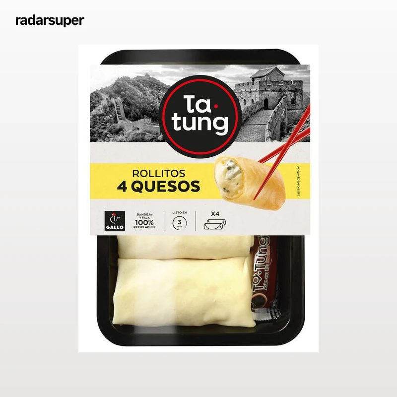 Rollito 4 quesos Tatung 240g