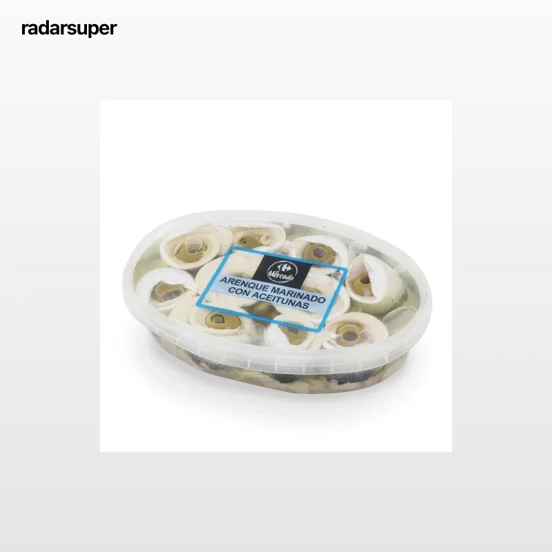 Rollito de arenque marinado con aceituna El Mercado 150 g