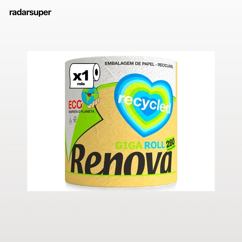 ROLO RENOVA COZINHA GREEN GIGA ROLL 1=10UN