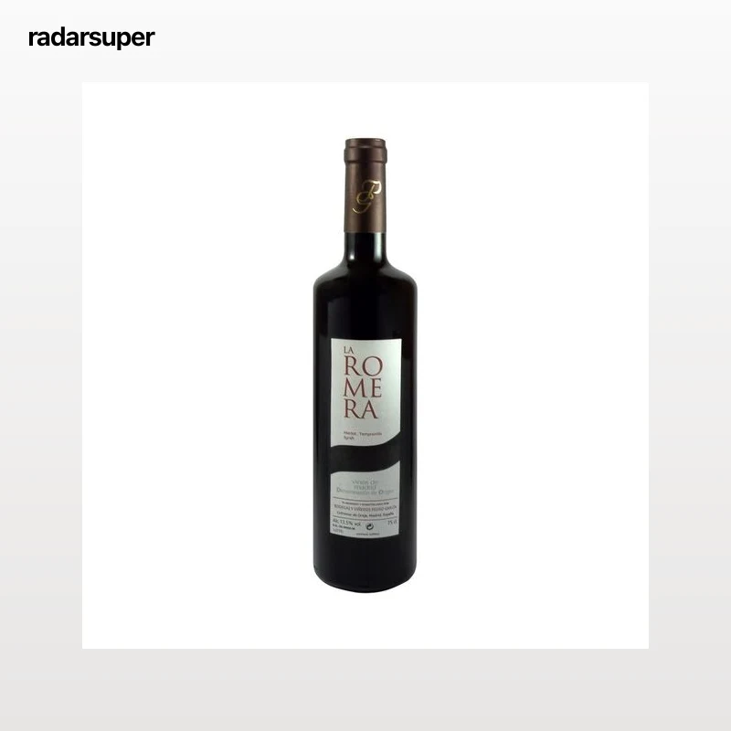 LA ROMERA  LA ROMERA Vino tinto con D.O Vinos de Madrid botella de 75 cl.